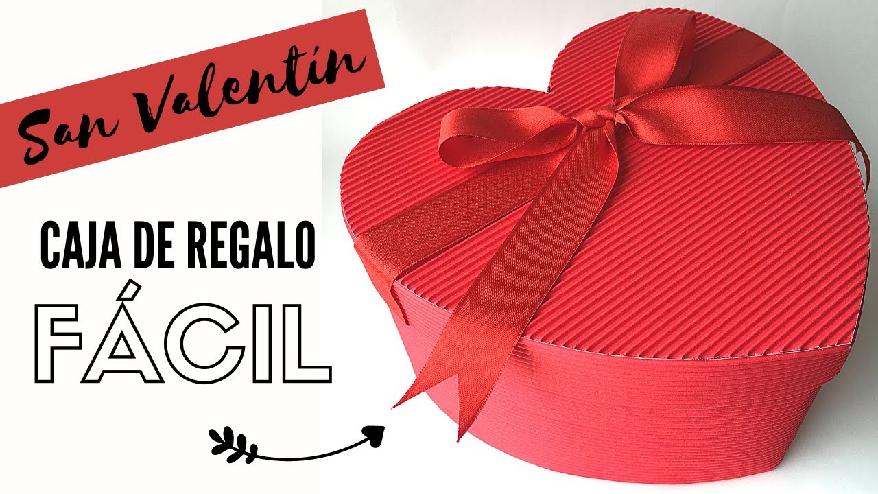 Caja de cartón en forma de corazón: el regalo perfecto para sorprender