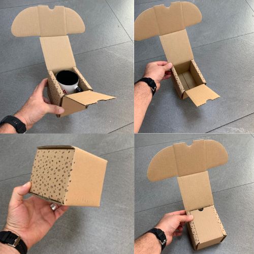 cajas de cartón para tazas