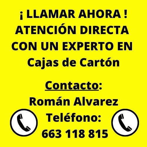 CONTACTA CON UN EXPERTO EN Cajas de Cartón